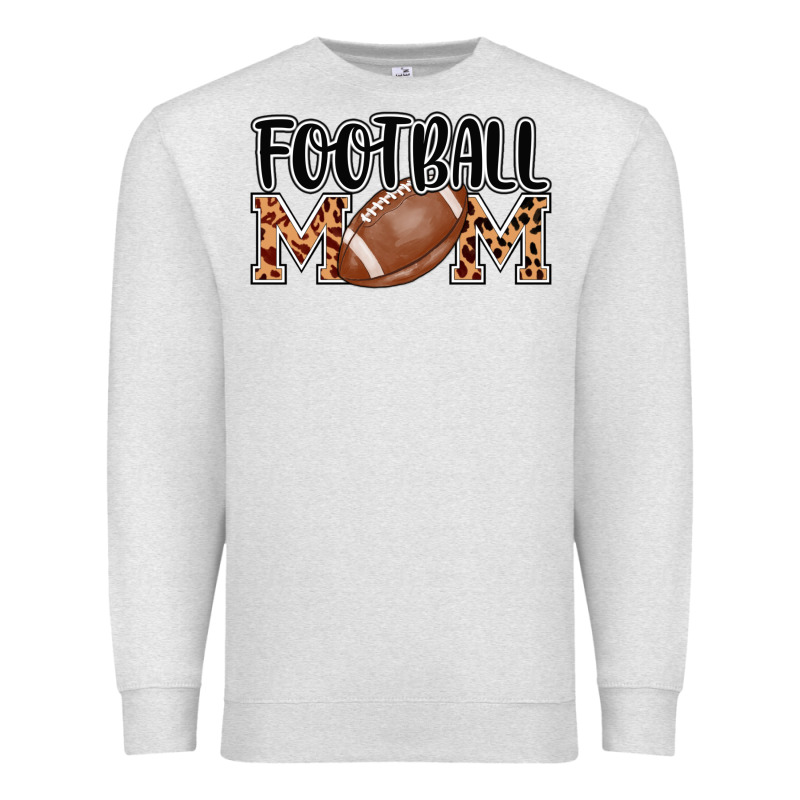 Football Mom Premium Sweatshirt by AdoDesignShop | Teevron