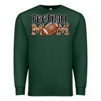 Sports Green football mom Premium Sweatshirt - AdoDesignShop