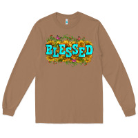 Toasted Coconut western blessed Long Sleeve Tee - Zillion Design Studio