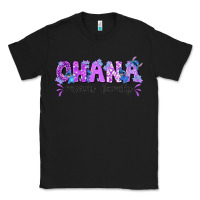 Black ohana means family with stitch Classic Tee - texasbilliewilder