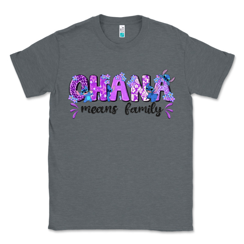 Ohana Means Family With Stitch Classic Tee by texasbilliewilder | Teevron