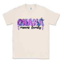 Natural ohana means family with stitch Classic Tee - texasbilliewilder