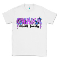 White ohana means family with stitch Classic Tee - texasbilliewilder