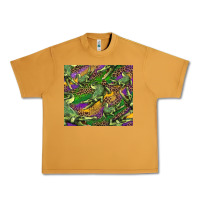Peanut Butter mardi gras louisiana crocodile leopard Urban Heavy Tee - RanaPortraitStore