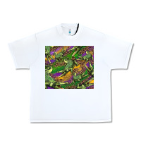 White mardi gras louisiana crocodile leopard Urban Heavy Tee - RanaPortraitStore