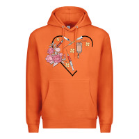 Carrot phlebotomy add your name Premium Hoodie - MaliasSmallBusiness