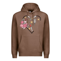 Chestnut phlebotomy add your name Premium Hoodie - MaliasSmallBusiness