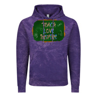 Cloud Purple teach love inspire chalkboard Vintage Hoodie - AdoDesignShop