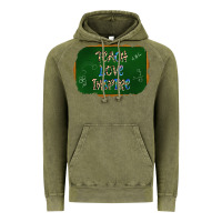 Vintage Olive teach love inspire chalkboard Vintage Hoodie - AdoDesignShop