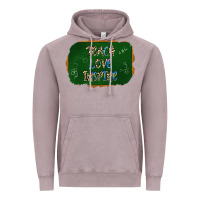 Vintage Zinc teach love inspire chalkboard Vintage Hoodie - AdoDesignShop