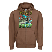 Chestnut daddy's fishing buddy Zipper Hoodie - HRA Design Shop