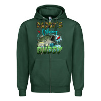 Sports Green daddy's fishing buddy Zipper Hoodie - HRA Design Shop