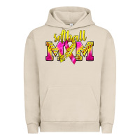 Pigment French Oak Softball Mom Breast Cancer Urban Hoodie - BundleAndBundleShop