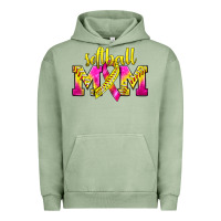 Softball Mom Breast Cancer Urban Hoodie | Teevron