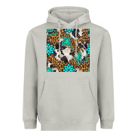 Moon Dust western turquoise seamless pattern Heavyweight Hoodie - BundleAndBundleShop