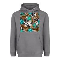 Storm western turquoise seamless pattern Heavyweight Hoodie - BundleAndBundleShop