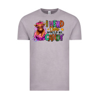 Vintage Zinc I herd there would be candy Heifer Vintage Tee - RanaPortraitStore