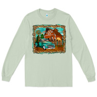 Matcha rustic country barn Long Sleeve Tee - Zillion Design Studio