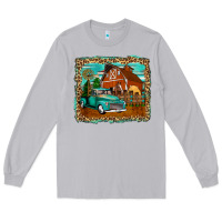 Moon Dust rustic country barn Long Sleeve Tee - Zillion Design Studio