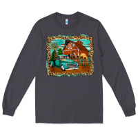 Smoke rustic country barn Long Sleeve Tee - Zillion Design Studio