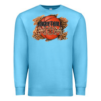 Ocean Blue basketball mom Premium Sweatshirt - AdoDesignShop