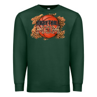 Sports Green basketball mom Premium Sweatshirt - AdoDesignShop
