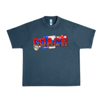 Midnight Navy coach Urban Heavy Tee - texasbilliewilder