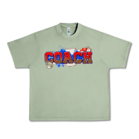 Oil Green coach Urban Heavy Tee - texasbilliewilder