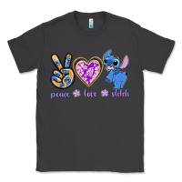 Smoke peace love stitch Classic Tee - texasbilliewilder