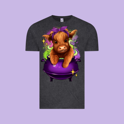 Vintage Tee Halloween Heifer