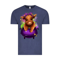 Vintage Denim Halloween Heifer Vintage Tee - RanaPortraitStore