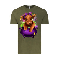 Vintage Olive Halloween Heifer Vintage Tee - RanaPortraitStore