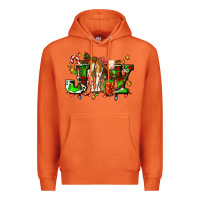 Carrot joy with baby cow and christmas gifts mistletoe Premium Hoodie - AdoDesignShop
