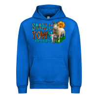 Cobalt Small Town Mama With Sheeps Urban Hoodie - BundleAndBundleShop