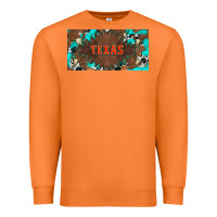 Carrot western texas and bullskulls with turquoise and leopard licanse plate Premium Sweatshirt - Artiststas