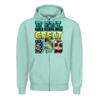 Seafoam reely great dad Zipper Hoodie - HRA Design Shop