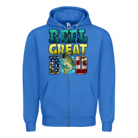 True Royal reely great dad Zipper Hoodie - HRA Design Shop