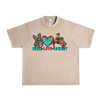Peace Love Cowboy Urban Heavy Tee | Teevron