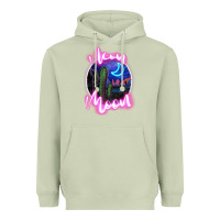 Matcha neon moon Heavyweight Hoodie - JahusDesignShop