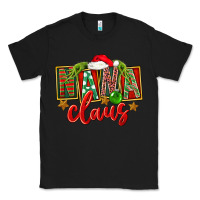 Black christmas nana claus Classic Tee - FaDigitalArtStudio