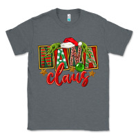 Charcoal Heather christmas nana claus Classic Tee - FaDigitalArtStudio