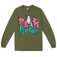 Army Green team bride Long Sleeve Tee - Zillion Design Studio