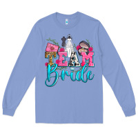 Colony Blue team bride Long Sleeve Tee - Zillion Design Studio