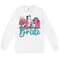 White team bride Long Sleeve Tee - Zillion Design Studio