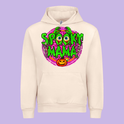 Spooky Mama Urban Hoodie Designed By Bundleandbundleshop