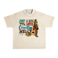 Sandshell just a girl who loves country music Urban Heavy Tee - Zillion Design Studio