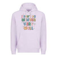 Lilac i dont do winter very well Premium Hoodie - MaliasSmallBusiness