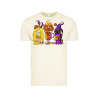 Vintage Arctic Halloween hocus pocus coffee cups Vintage Tee - RanaPortraitStore