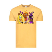 Vintage Mustard Halloween hocus pocus coffee cups Vintage Tee - RanaPortraitStore