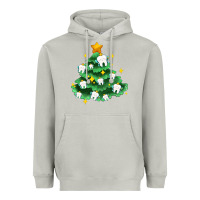 Moon Dust Christmas tree with teeth Heavyweight Hoodie - AdoDesignShop